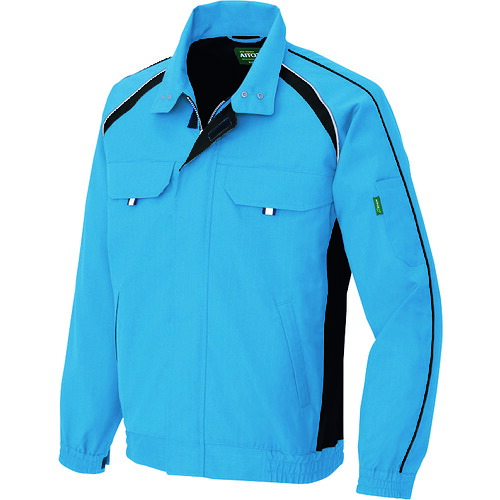 アイトス（AITOZ）　長袖サマーブルゾン　スカイブルー　Ｌ　【品番：1730-026-L】