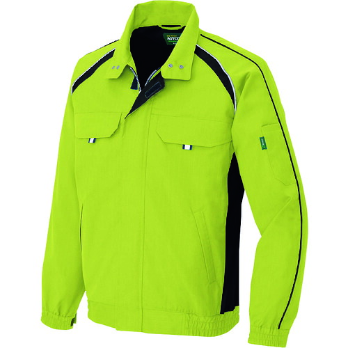 アイトス（AITOZ）　長袖サマーブルゾン　リーフグリーン　６Ｌ　【品番：1730-055-6L】