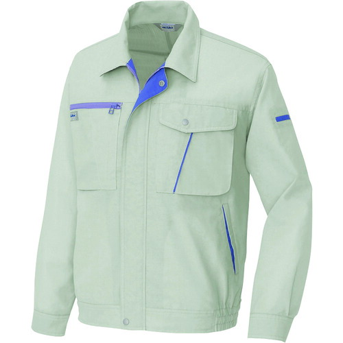 アイトス（AITOZ）　長袖サマーブルゾン（男女兼用）　アースグレー　４Ｌ　【品番：230-003-4L】