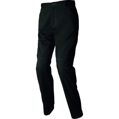 アイトス（AITOZ）　ワークパンツ（ノータック）（男女兼用）　ブラック　Ｍ　【品番：2550-010-M】