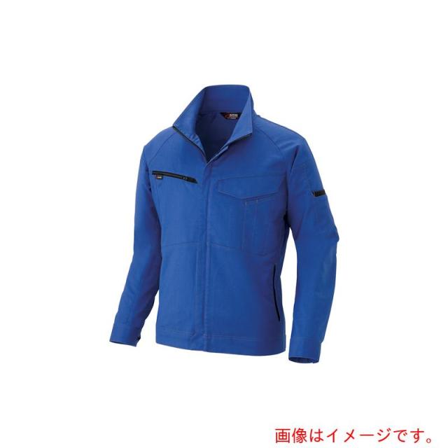 アイトス（AITOZ）　ムービンカット　長袖ブルゾン（男女兼用）ＡＺ６８０２　ロイヤルブルー　５Ｌ　【品番：AZ6802-006-5L】