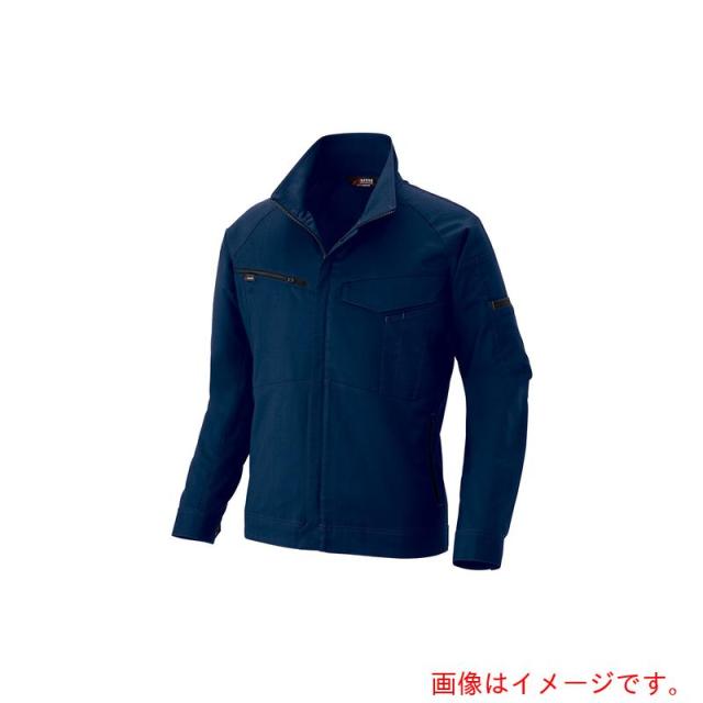アイトス（AITOZ）　ムービンカット　長袖ブルゾン（男女兼用）ＡＺ６８０２　ネイビー　５Ｌ　【品番：AZ6802-008-5L】