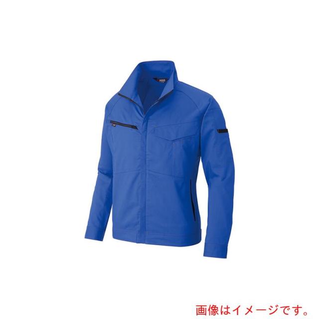 アイトス（AITOZ）　ニュームービンカット　春夏長袖ブルゾン　ロイヤルブルー　３Ｌ　【品番：AZ6840-006-3L】
