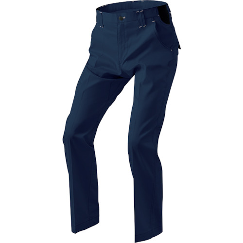 アイトス（AITOZ）　ムービンカット　ノータック春夏ワークパンツ　ネイビー　Ｌ　【品番：AZ6850-008-L】