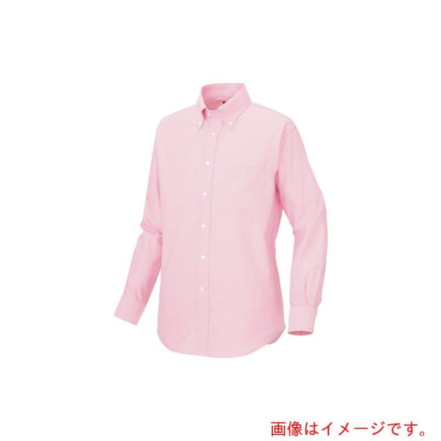 アイトス（AITOZ）　エコテックス長袖シャツ（男女兼用）　ＡＺ７８８２　ピンク　５Ｌ　【品番：AZ7882-060-5L】