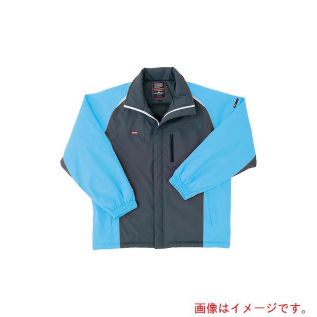 アイトス（AITOZ）　防寒ショートコート（男女兼用）ＡＺ８４７１　サックス　ＬＬ　【品番：AZ8471-007-LL】 6,997円