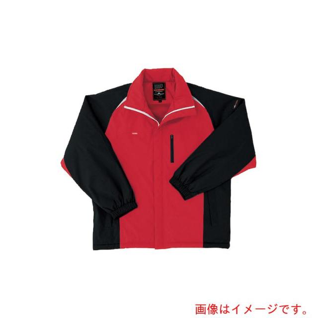 アイトス（AITOZ）　防寒ショートコート（男女兼用）ＡＺ８４７１　レッド　Ｍ　【品番：AZ8471-009-M】