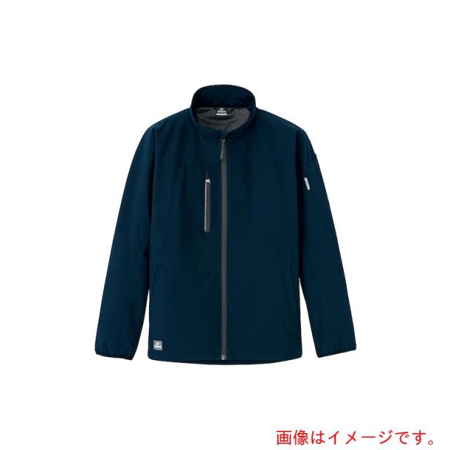 アイトス（AITOZ）　吸湿発熱ストレッチ軽防寒ジャケット　８５７６−００８　ネイビー　３Ｓ　【品番：AZ8576-008-3S】