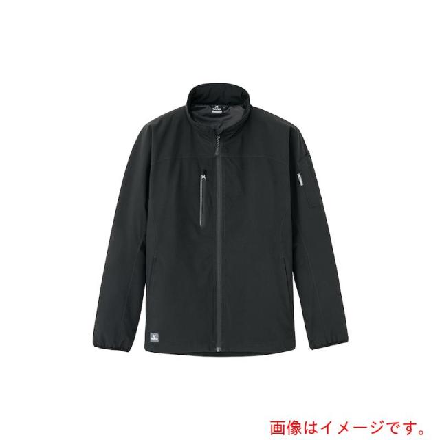 アイトス（AITOZ）　吸湿発熱ストレッチ軽防寒ジャケット　８５７６ー０１０　ブラック　６Ｌ　【品番：AZ8576-010-6L】