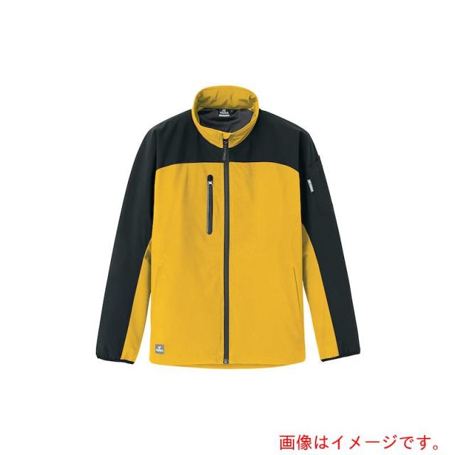 アイトス（AITOZ）　吸湿発熱ストレッチ軽防寒ジャケット　８５７６−０１９　イエロー　ＳＳ　【品番：AZ8576-019-SS】
