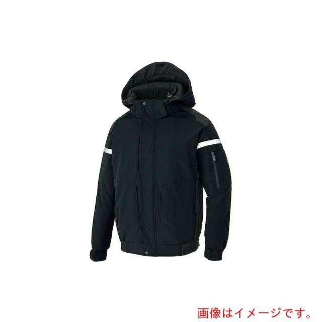 アイトス（AITOZ）　フルハーネス対応防寒ジャケットブラックＬＬ　【品番：AZ8976-010-LL】 16,830円