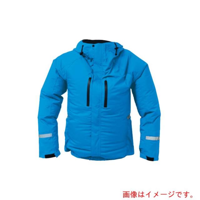 アイトス（AITOZ）　空調服　レインジャケットＡＺ９０２９　ブルー　Ｓ　【品番：AZ9029-006-S】