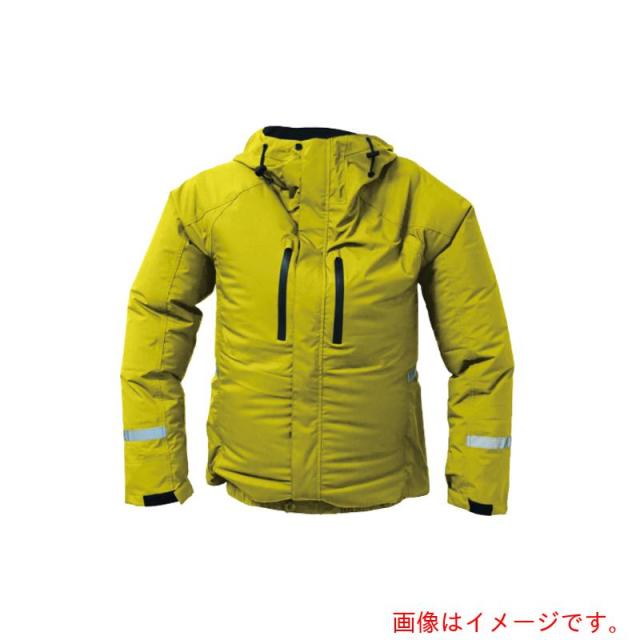 アイトス（AITOZ）　空調服　レインジャケットＡＺ９０２９　イエロー　５Ｌ　【品番：AZ9029-019-5L】