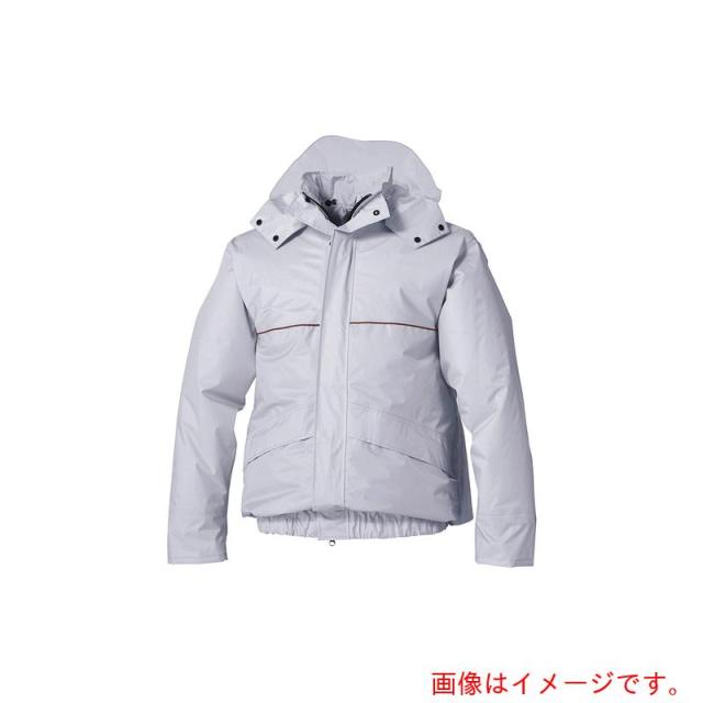 アイトス（AITOZ）　空調服　レインスーツ（男女兼用）ＡＺ９０９７　シルバー　ＬＬ　【品番：AZ9097-004-LL】