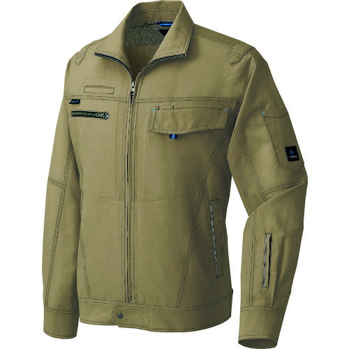 アイトス（AITOZ）　長袖サマーブルゾン（男女兼用）　カーキ　３Ｌ　【品番：30430-025-3L】