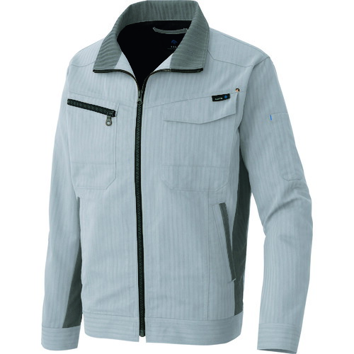 アイトス（AITOZ）　長袖サマーブルゾン　シルバーグレー　５Ｌ　【品番：30630-003-5L】