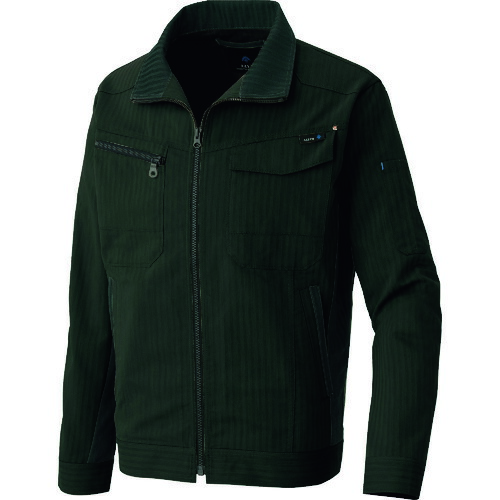 アイトス（AITOZ）　長袖サマーブルゾン　カーキブラック　Ｌ　【品番：30630-010-L】