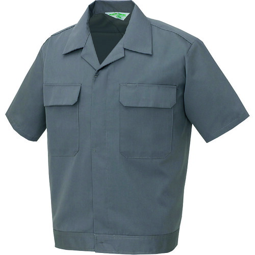 アイトス（AITOZ）　半袖ジャンパー（男女兼用）　グレー　３Ｌ　【品番：533-004-3L】