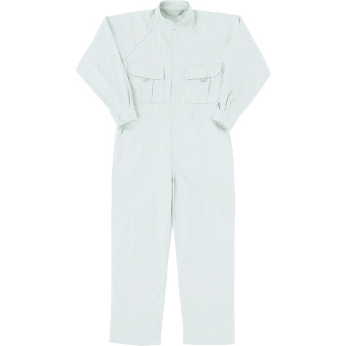 アイトス（AITOZ）　ツナギ　ホワイト　５Ｌ　【品番：553702-001-5L】