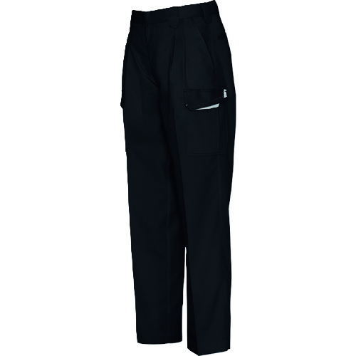アイトス（AITOZ）　カーゴパンツ（２タック）　ブラック×シルバーグレー　１２５　【品番：5554-010-125】