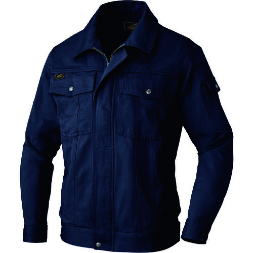 アイトス（AITOZ）　長袖ブルゾン　ネイビー　Ｍ　【品番：6540-008-M】