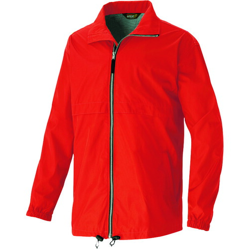 アイトス（AITOZ）　エコショートコート（男女兼用）　レッド　Ｌ　【品番：720-009-L】