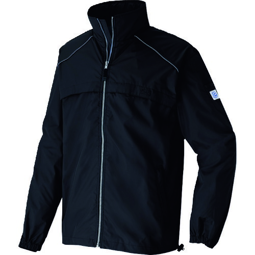 アイトス（AITOZ）　エコジャケット（男女兼用）　ブラック　Ｍ　【品番：726-010-M】