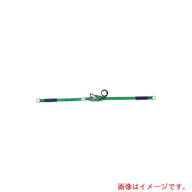 オールセーフ（allsafe）　ラッシングベルト　ラチェット式デルタリング仕様軽荷重　【品番：R2DR17】