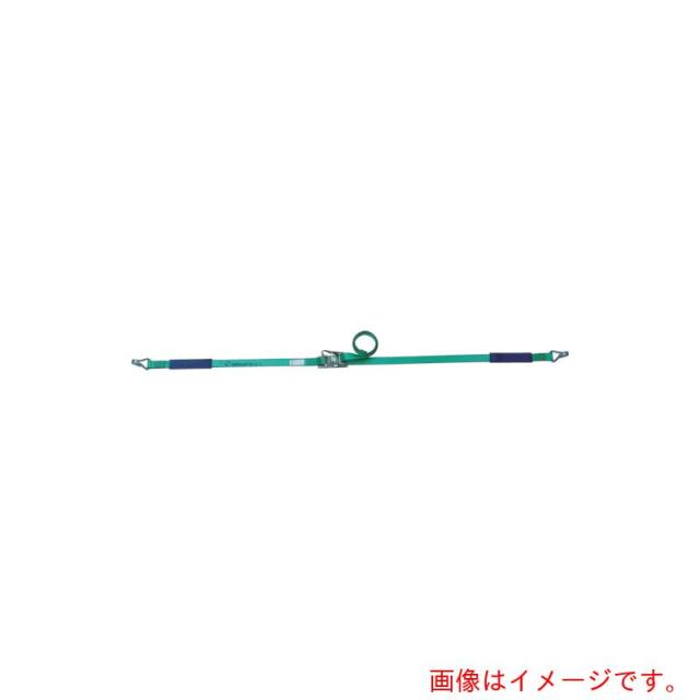 オールセーフ（allsafe）　ベルト荷締機　ラチェット式ナローフック仕様（中荷重）　【品番：R3N1X4.5】