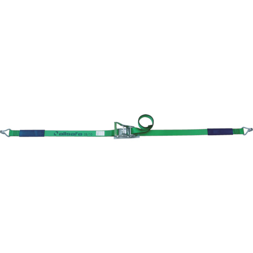 オールセーフ（allsafe）　ベルト荷締機　ラチェット式ナローフック仕様（重荷重）　【品番：R5N14】