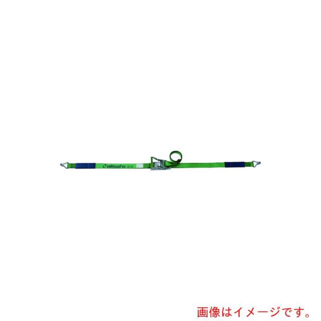 オールセーフ（allsafe）　ベルト荷締機　ラチェット式ナローフック仕様（重荷重）　【品番：R5N17】