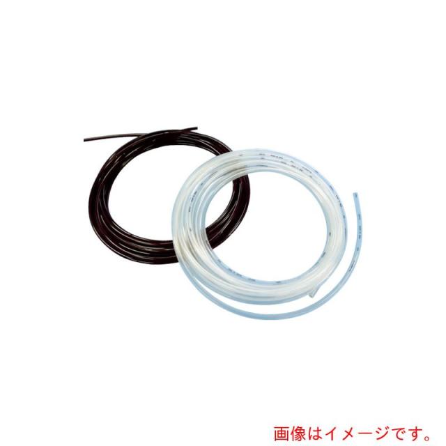 アラム（ARAM）　フッ素樹脂チューブ　ＡＲＡＭＥＣＦＵチューブ　（１５１３ー０３）　１００ｍ　透明　内径４×外径６ｍｍ　【品番：FU-4X6X100M】