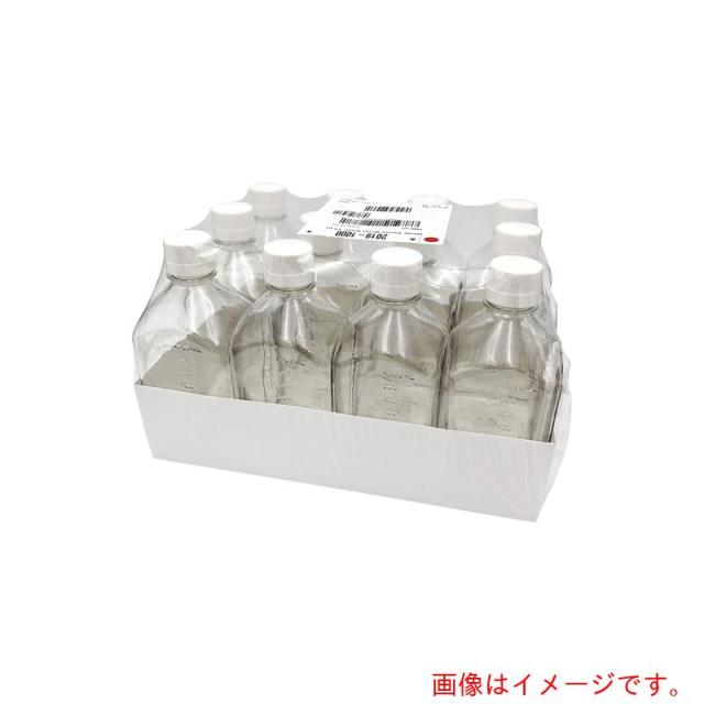 アズワン　ＡＳ　角型培地瓶２０１９?１０００滅菌　２４本　【品番：1-1500-16】
