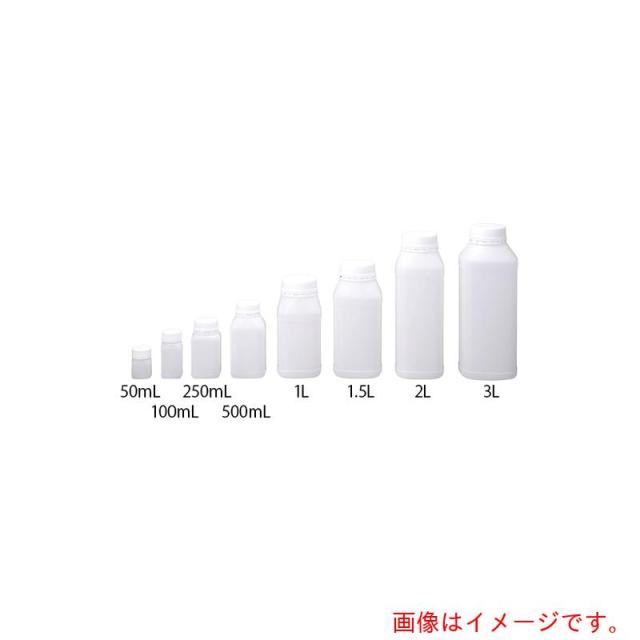 アズワン　ＡＳ　セキュリティーボトル　角型　２５０ｍＬ　【品番：1-1547-13】