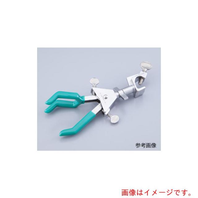 アズワン　ＡＳ　ステンレス両開きクランプ自在ムッフ付中　【品番：1-1797-02】