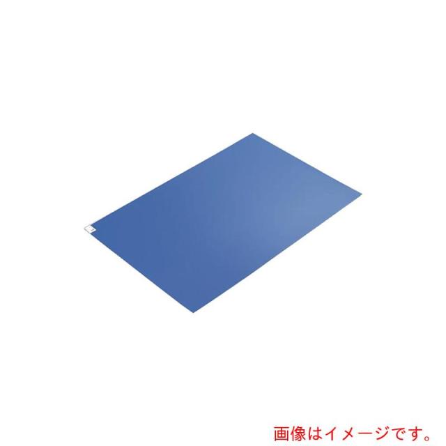 アズワン　ＡＳ　エコノミー粘着マット６００×１２００　白　（１０枚入）　【品番：2-4910-03】