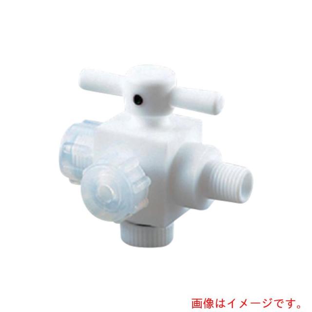 アズワン ＡＳ ハーフオネジコックＡＦ?ＹＫ１２?３方 【品番：2-763-04】