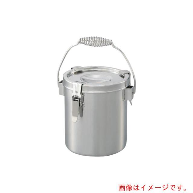 アズワン　ＡＳ　ステンレス小型密閉容器５Ｌ　【品番：2-9550-04】