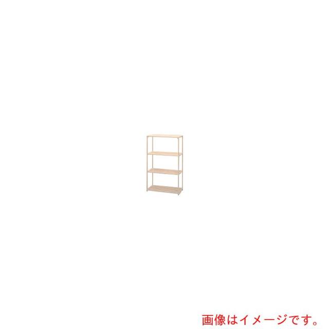 アズワン　ＡＳ　ポールシェルフ１２００ｍｍ４段　【品番：3-297-01】
