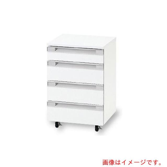 アズワン　ＡＳ　移動式ユニット　４Ｈ　本体シロ　【品番：3-5838-11】