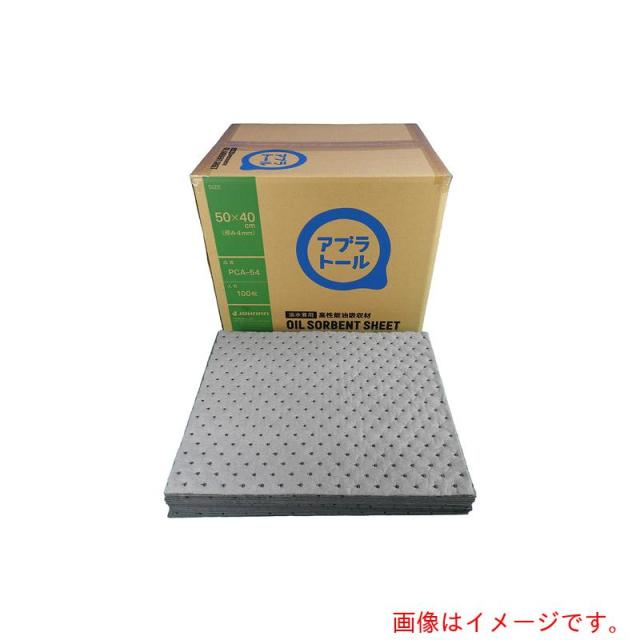 アズワン　ＡＳ　油水兼用吸収材　ＰＣＡ?５４　１００枚　【品番：3-7544-01】