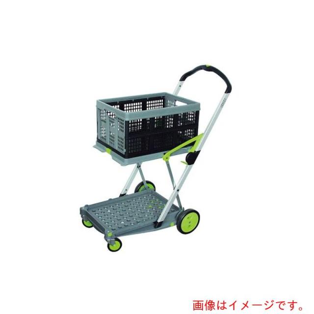 アズワン　ＡＳ　折畳コンテナ付き２段台車　９１４８１００　【品番：3-8191-01】