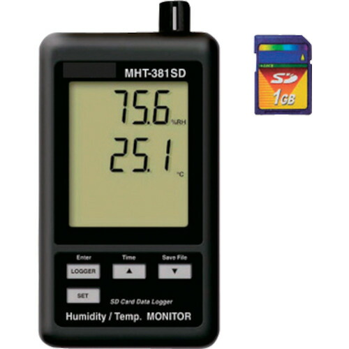 アズワン　ＡＳ　データロガデジタル　ＭＨＴ?３８１ＳＤ　【品番：1-2517-01】
