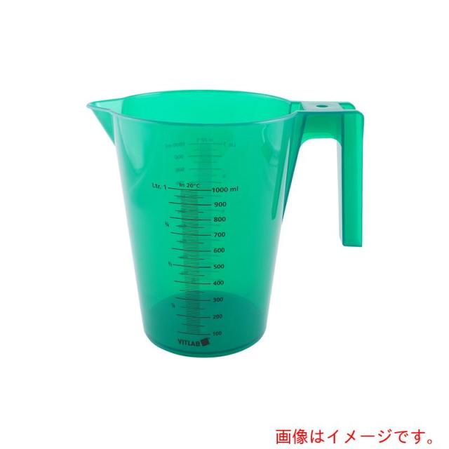 アズワン　ＡＳ　１０００ｍｌカラフル手付ビーカー緑１２入　【品番：4-2228-04】 12,950円