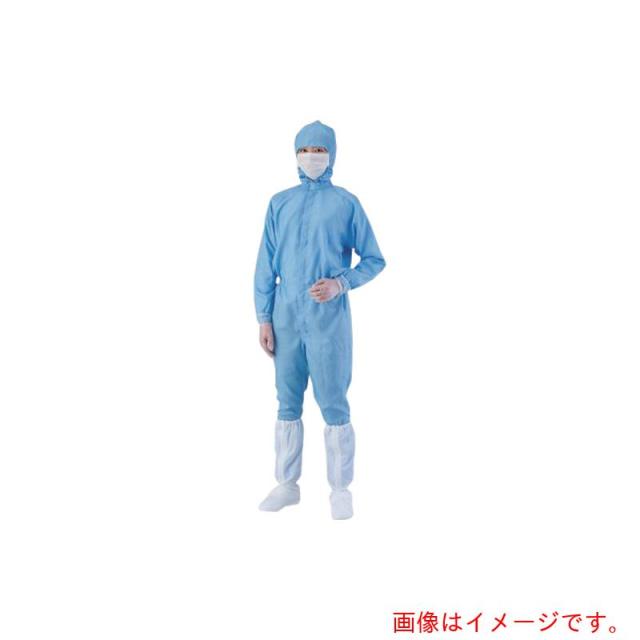 アズワン　ＡＳ　ＡＳ１４０３青３Ｌ　フード一体ツナギ服　【品番：4-2371-05】