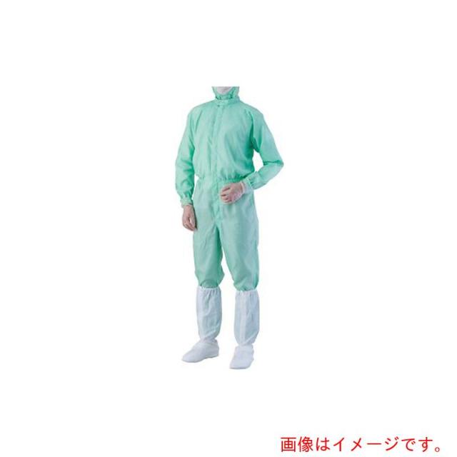 アズワン　ＡＳ　緑Ｍ　異物混入対策ツナギ服　ＡＳ１４０１　【品番：4-2381-02】 10,263円