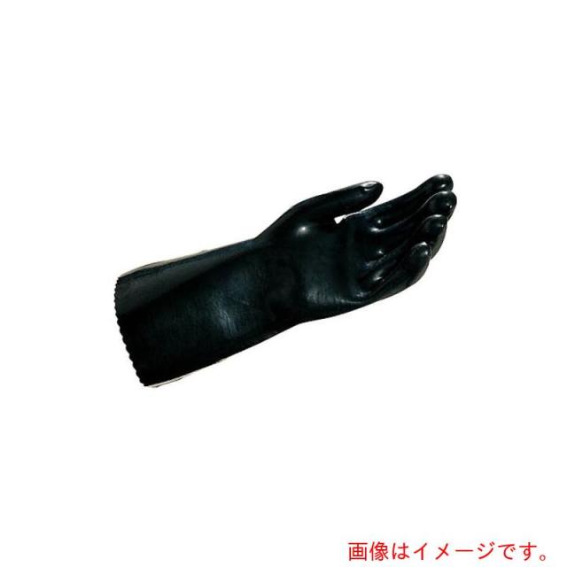 アズワン　ＡＳ　厚手フッ素ゴム手袋Ｍ　３４４?９　【品番：4-2491-01】