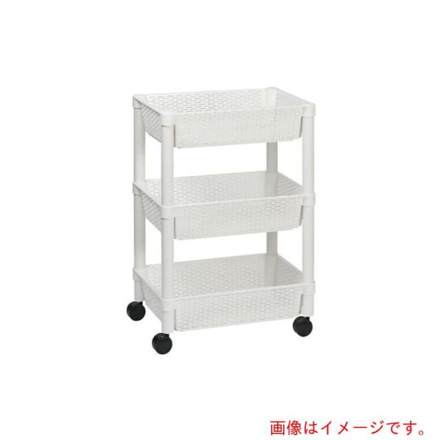アズワン AS DB03?WH プラスチックカゴワゴン 【品番:4-2564-01】