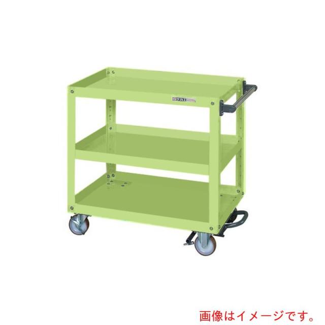 アズワン　ＡＳ　ブレーキ付ワゴン　ＥＫＲ?２０７ＢＲＮＵ　【品番：4-584-03】