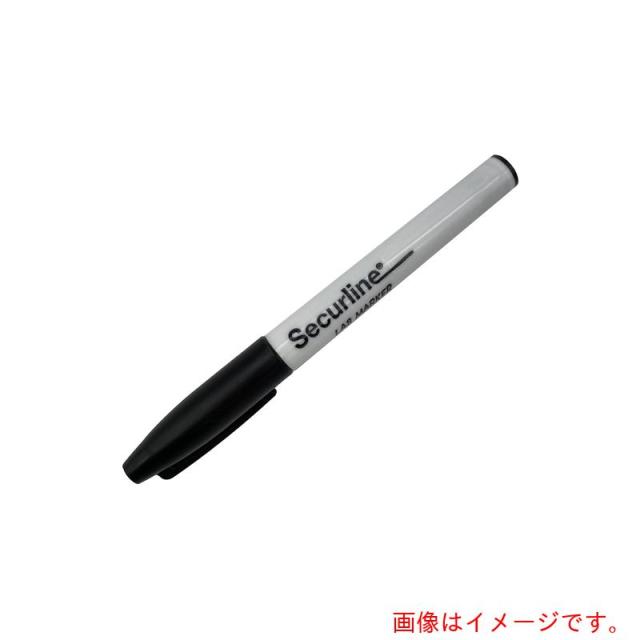 アズワン　ＡＳ　ラボ用マーカ１４００２０ＰＤＣ黒　１０本　【品番：4-818-01】